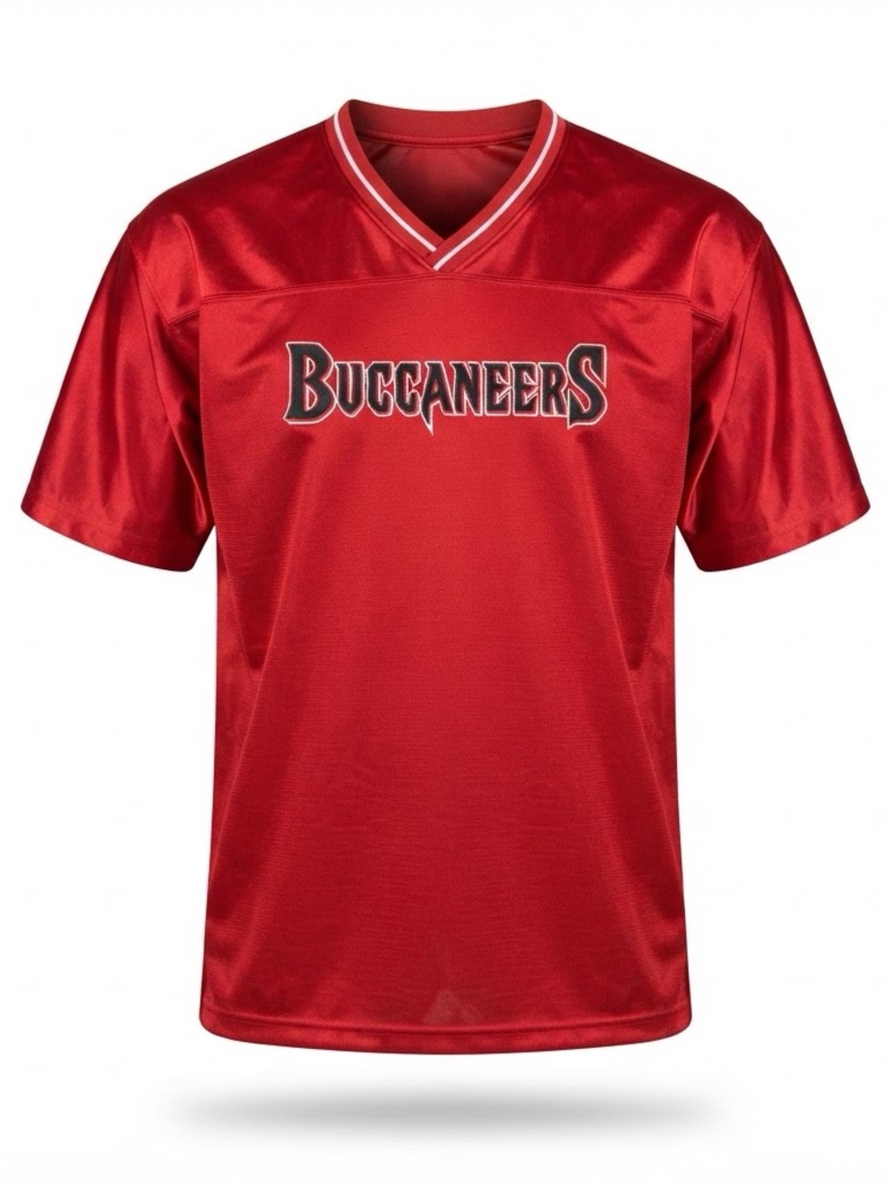 NFL Buccaneers Red Short Sleeve Jersey